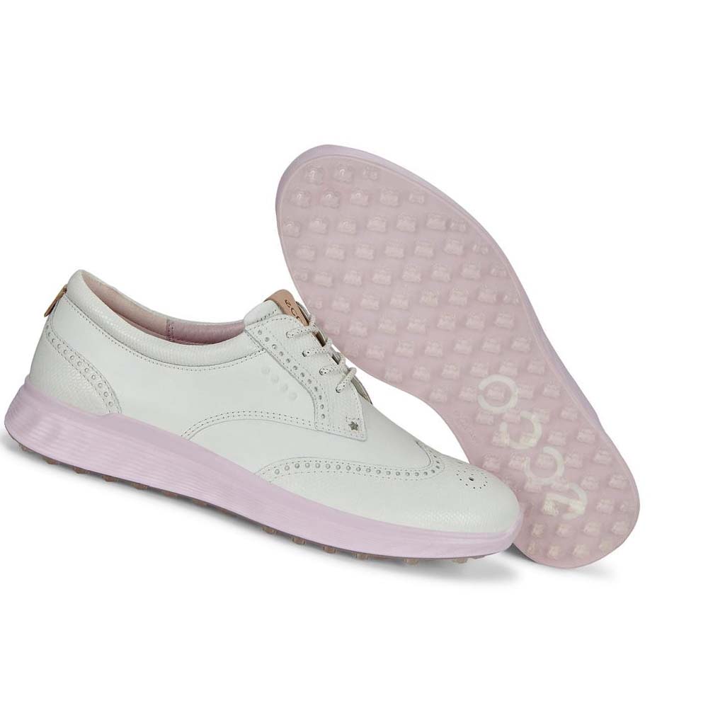 Ecco Spikeless S-classic Golfskor Dam Vita | SE 133PJJ